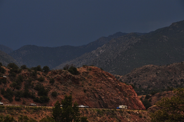 Highway 9 north of Canon City